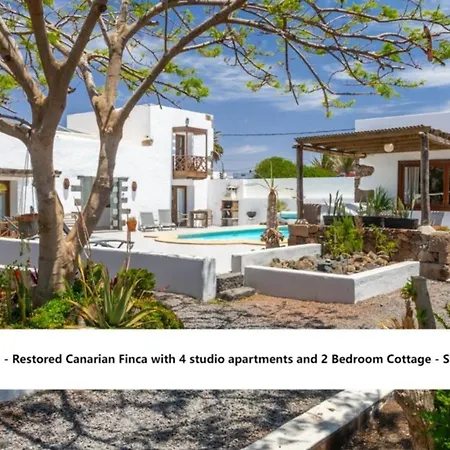 شقة Rincon Botanico - Shared Pool - Island Location - 10 Mins Drive To Famara And La Santa